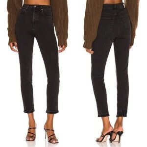GRLFRND Jeans Black High-Rise Slim Straight 27